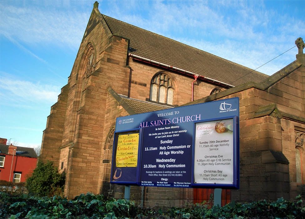 The beauty of Sutton's places of worship - All Saints Church, Ellamsbridge Road, Sutton, St.Helens