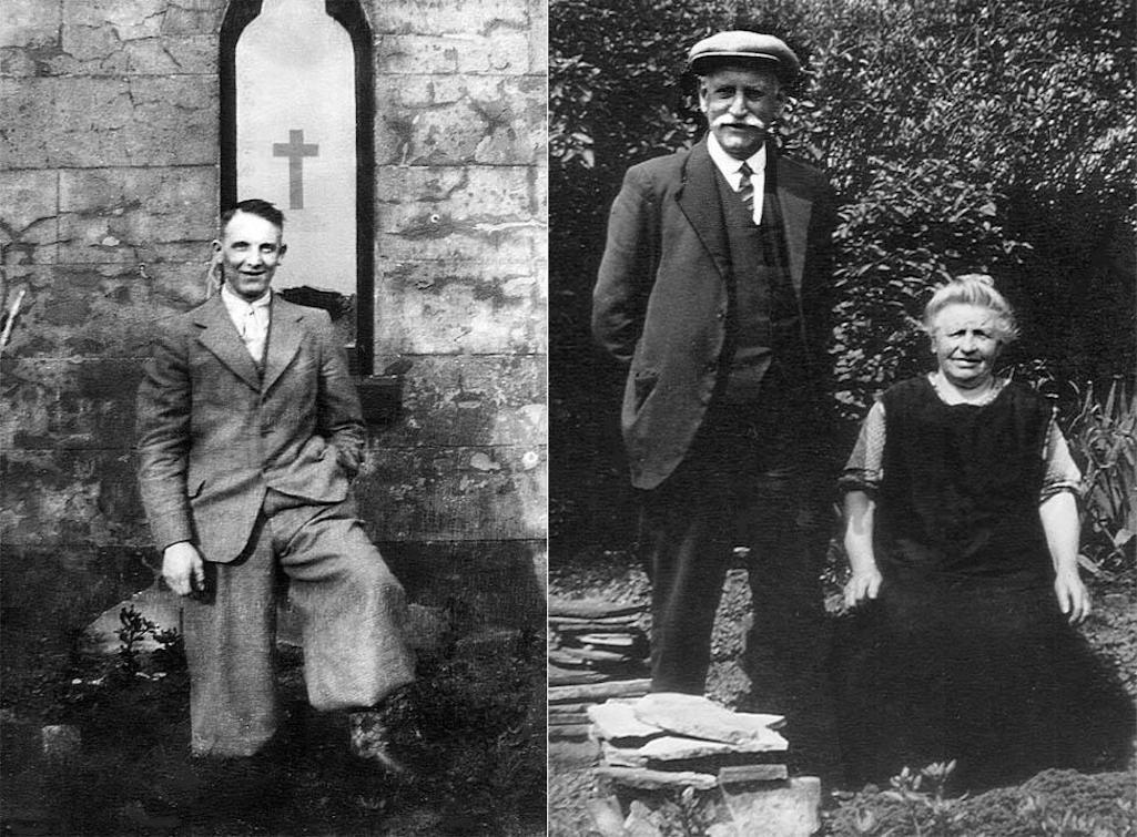 Harry outside the Convent House in Sutton, St.Helens