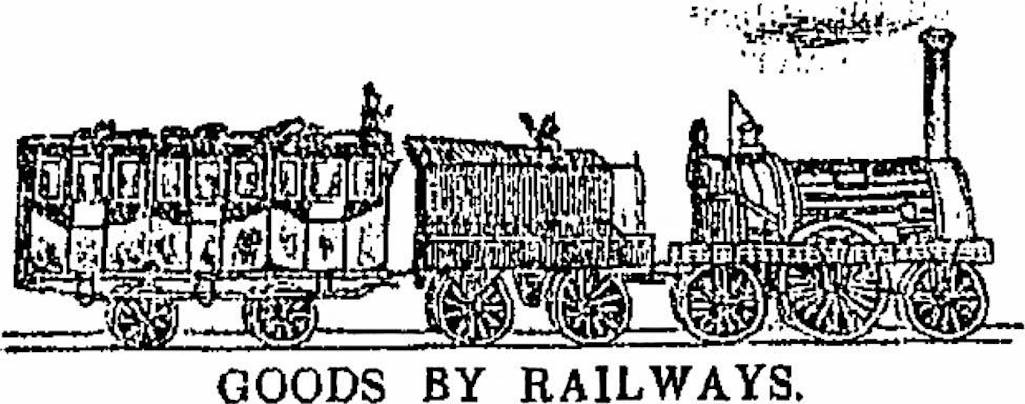 Goods by railways