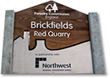 Brickfields Red Quarry notice