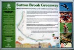 Sutton Brook sign