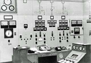 Bold Power Station's 'B' station control desk