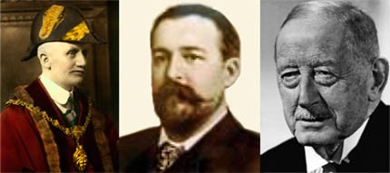 Henry Baker Bates, Frederick Dixon-Nuttall & Samuel Brighouse