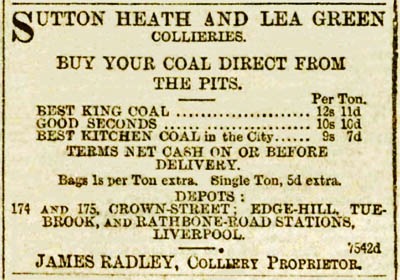 Sutton Heath and Lea Green Collieries