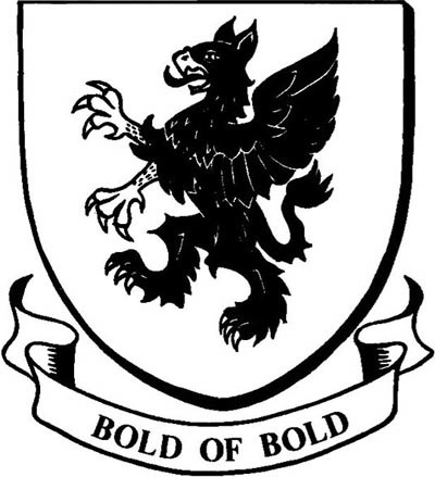 Bold of Bold coat of arms