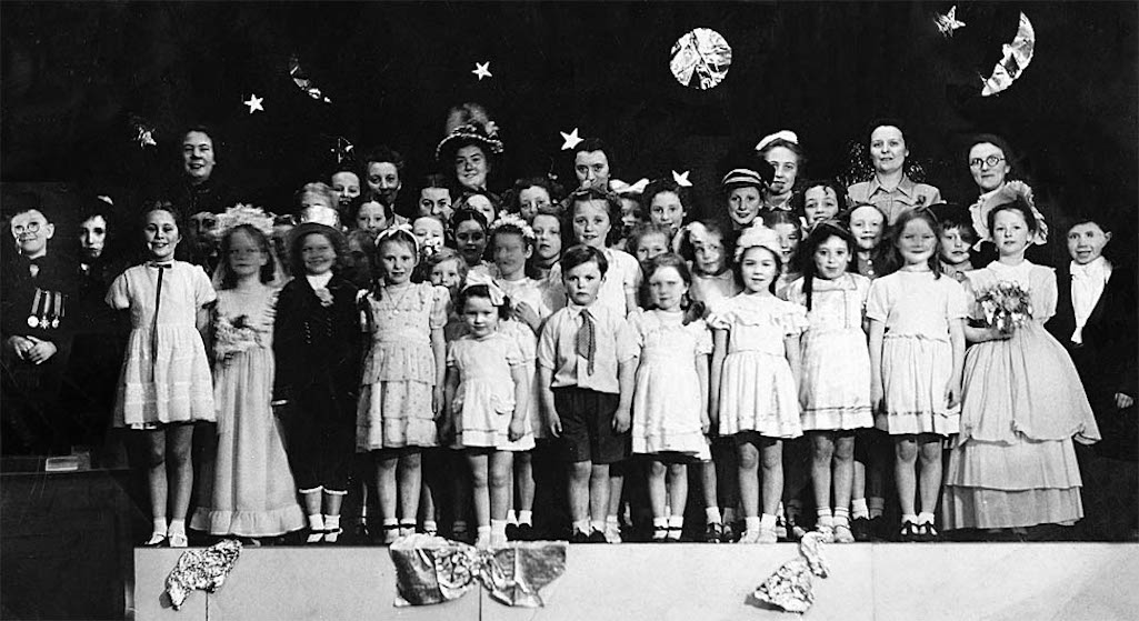 All Saints Sunday School play at Sutton National school c.1952