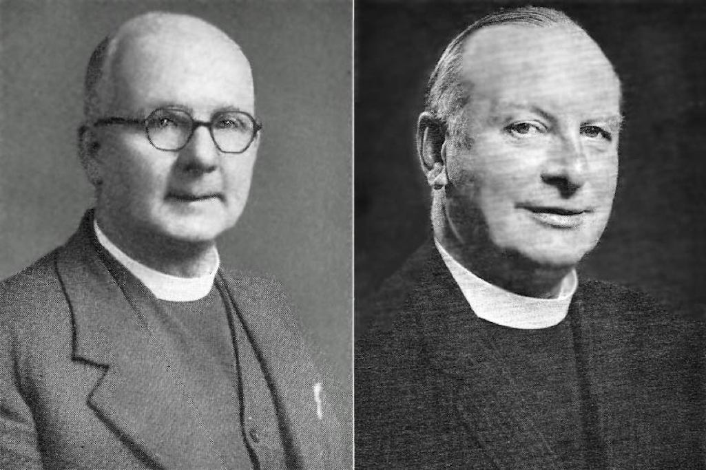 Sutton vicars Rev. J. D. Jones and Rev. V. L. Tucker Harvey