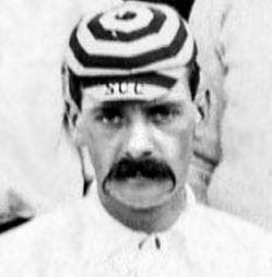 Unknown Sutton Cricket Club player c.1898