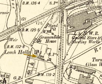 Leach Hall map