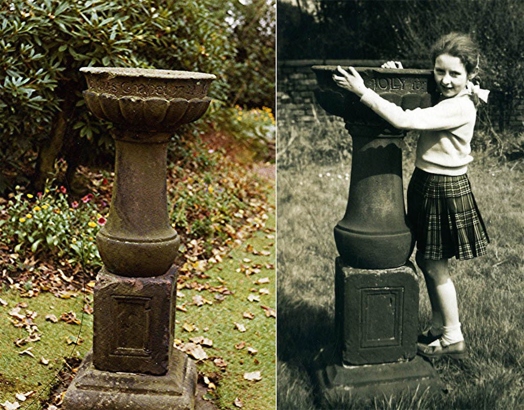 Stone font a gift from John Joly 1722