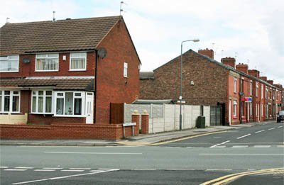 Location of the Tin Chapel, Sutton, St.Helens