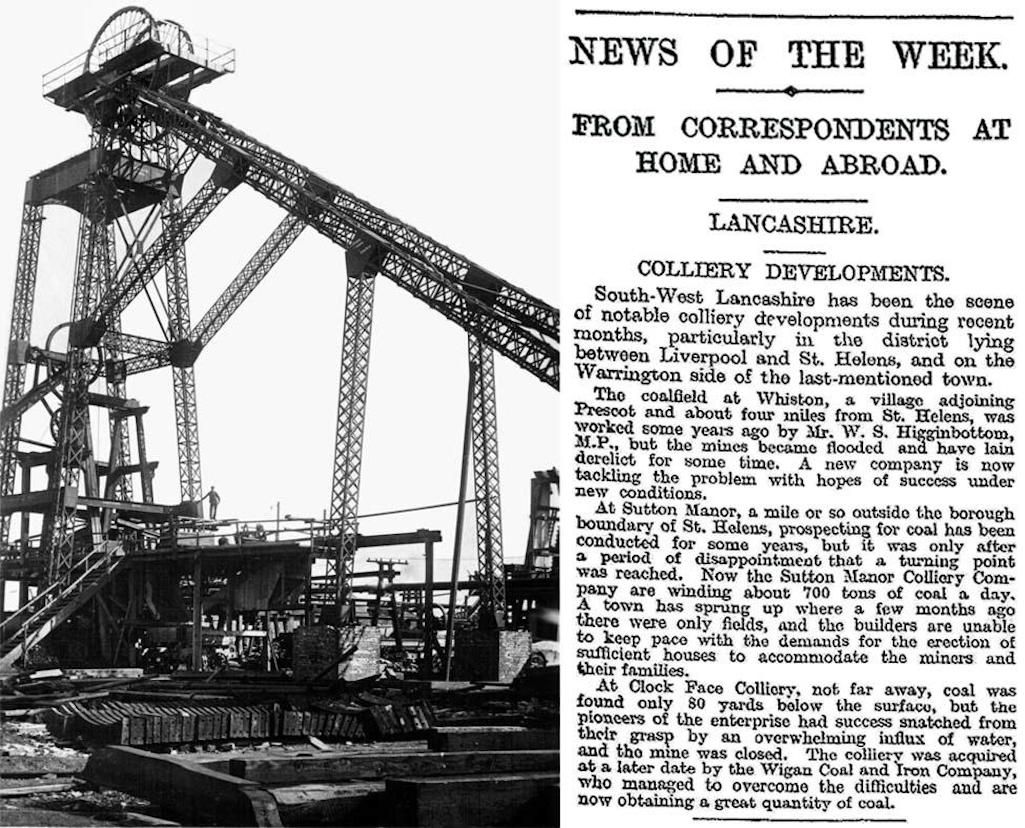 Sutton Manor Colliery Part 1 Sutton Beauty Heritage