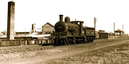 How Sutton Oak station looked in 1951